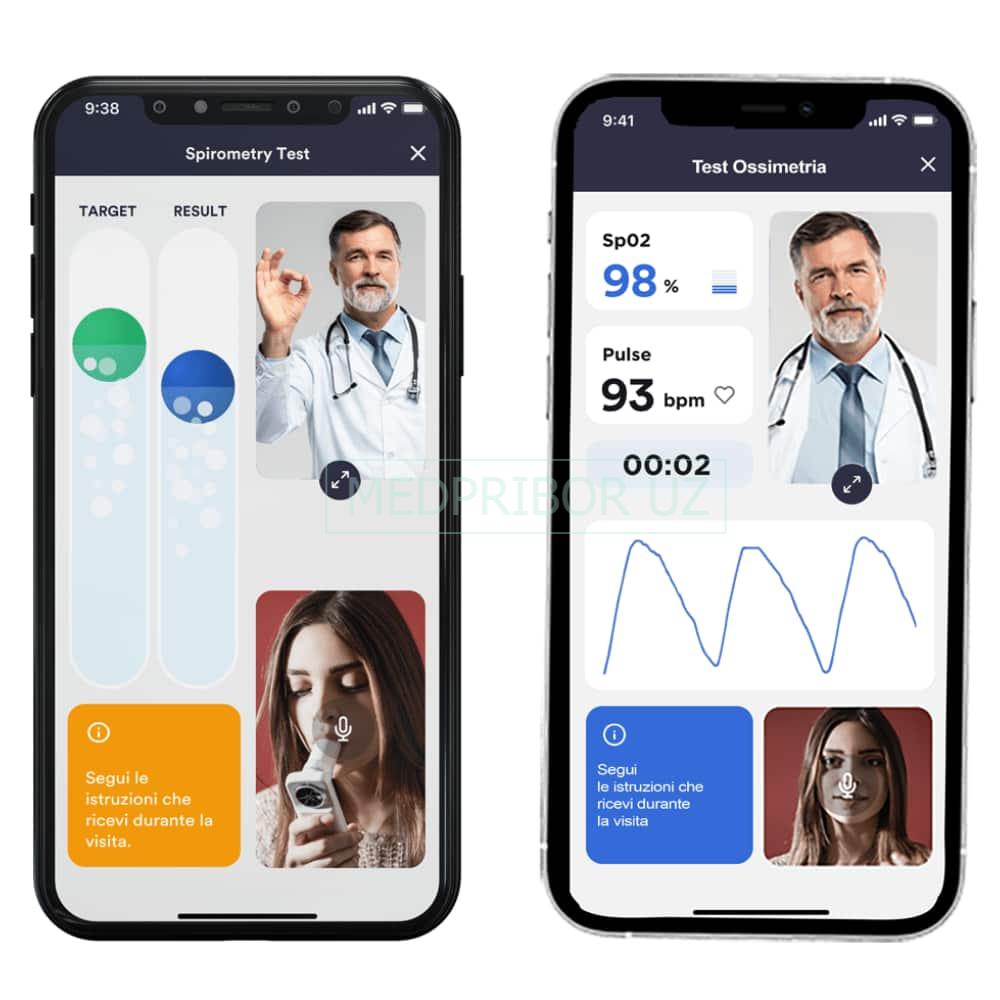 Mir Spirobank Smart - спирометр портативный Mir Spirobank Smart - спирометр портативный