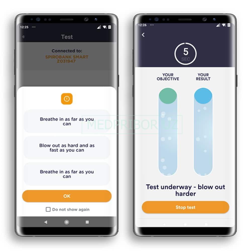 Mir Spirobank Smart - спирометр портативный Mir Spirobank Smart - спирометр портативный